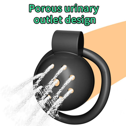 ABS Male Chastity Cage with Urethral Sounds Anti Pinch Hidden Lock Invisible Kit for Adult Men Fetish Play Cock Cage BDSM Device
