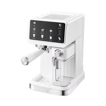 220V Touch Screen Coffee Machine for Home 20Bar Espresso Maker with Milk Frother Automatic Coffee Brewer Energy Saving
