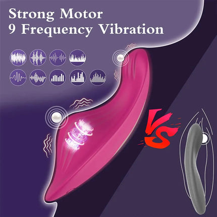 Wearable Bluetooth Panties Vibrator Vagina Clitoris Stimulator Massager APP Control Wearable Vibrating Egg Sex Toy for Adult
