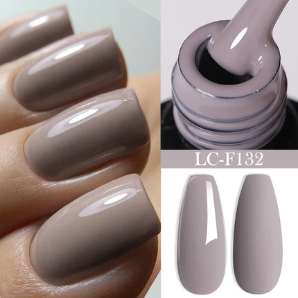 LILYCUTE 7ML Glitter Gel Nail Polish Sparkling Semi Permanent UV Gel Colorful Shinning Gel Varnish Nail Art Soak Off UV LED Gel