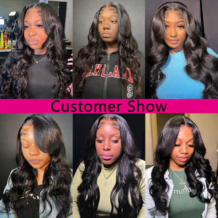 24 Inch Body Wave Closure 4x4 5x5 Transparent Lace Closure Human Hair PrePlucked Baby Hair 2x6 HD Lace Closure 3-5 Days Delivery
