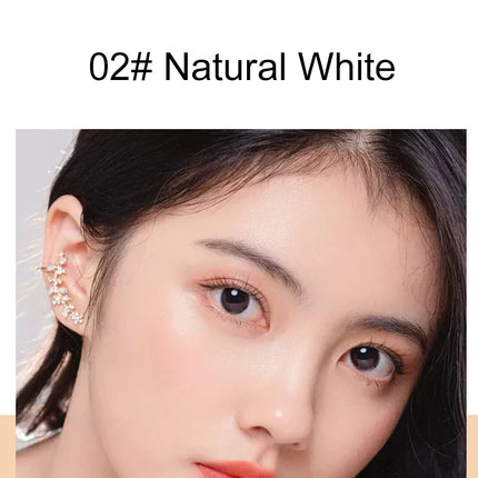 1pcs 3-Color Concealer Waterproof Full Coverage Concealer Professionally Cover Dark Circles Around Eyes and Face for All Skin