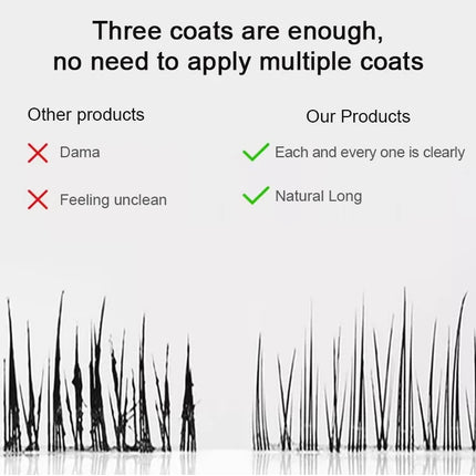 Volume Fiber Long Lasting Definition Rooted Mascara Mianshizhi Eyelash Primer Waterproof Curling No-smudge Mascara Makeup Eye