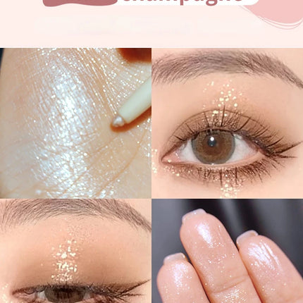 Eyes Brighten Concealer Contour Stick Eyeshadow for Girls Women's Cosmetic Lie Silkworm Pen Natural Highlight Makeup Toiletry