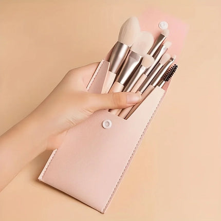 Salim Salim Salim bag with makeup mini brush 8 kinds pmore