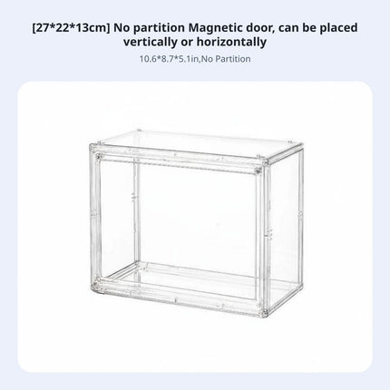 Acrylic Display Box High Distinctness Clear Acrylic Display Box Transparent Storage Container Particles Proof for Collectors