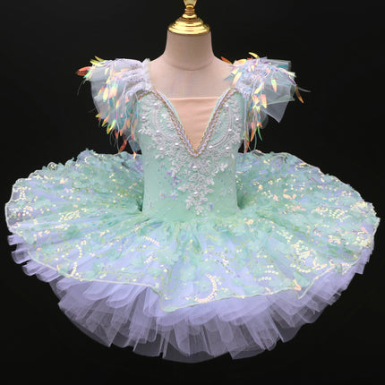Dance Wear Summer Children Clothing Princess Performance Fairy Tutu Kids Clothes Ballet Leotards for Girls Dress Stage Costumes