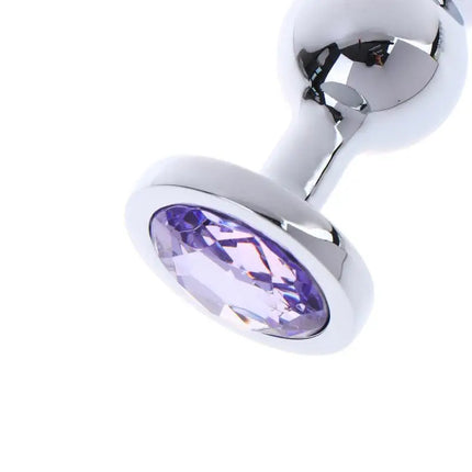 New Metal Curved Anus Butt Plug 4 Beads Stimulating Anal Plugs Sex Prostate Massage Analplug Buttplug Butplug With Jewelry Base