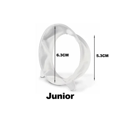 10 Piece Dental Mouth Opener 3D Oral Lip Cheek Retractor O Shape Rubber Expander for Small Junior Dentistry Tools Set
