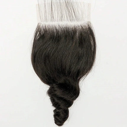 Loose Wave Hair 13X4 Lace Frontal Burmese Human Hair Preplucked 4x4 Transparent Lace Closure Human Hair 8-20 Inch For Women