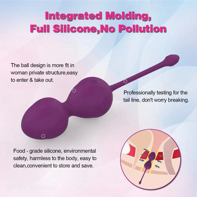 APP Control Smart Pelvic Exercise Trainer Pelvic Floor Muscle Massage Ball Pelvic Floor & Tightening Sex Toys for Women
