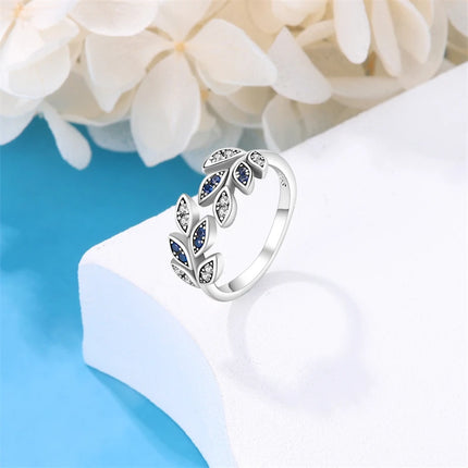 Rings For Women 100% 925 Sterling Silver Pink Heart Crown Star Moon Snowflake Zircon Rings Fashion Engagement Wedding Jewelry
