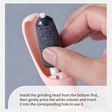 Electric Foot Grinder Heel Callus Dead Skin Remover Multifunction Pedicure Tool Polish Foot Replacement Sandpaper