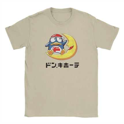 D-Don Q-Quijote T Shirt Summer  Fashion T Shirts Man Cotton O Neck Oversized Clothes Short-Sleeved Y2K Funny Tops