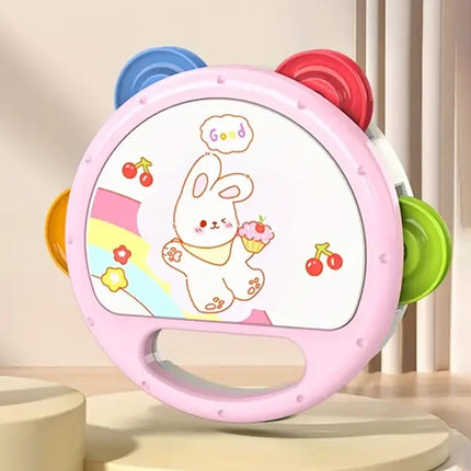 Montessori Musical Instruments Hand Drum Shaking Rattles Infant Kids Interactive Educational Toys Baby Sensory Newborn Gift