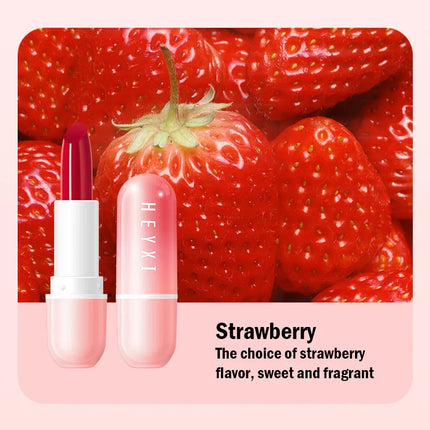 3pcs/Set Fruits Lip Balm Sets Temperature Color Change Moisturizing Nourishing Hydrating Lipstick Kits Lips Skin Care Products