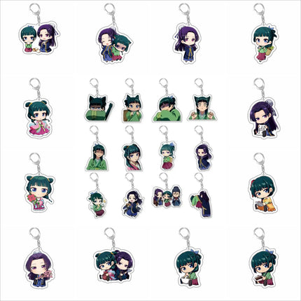 Anime The Apothecary Diaries Acrylic Keychain Cute Maomao Figure Keychain Keyring for Bag Backpack Accessories Gift