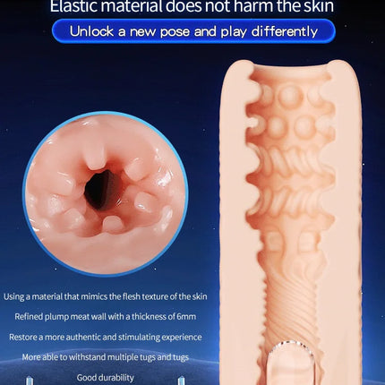 Masturbator Penis Lasting Exercise Male Delay Training Sucking Sex Love Toys For Male Delay Ejaculation Penis Massage