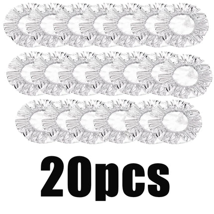 10-60pcs Reusable Aluminum Foil Bowl Cover Heat Insulation And Heat Preservation Food Grade Oven Takeaway Picnic