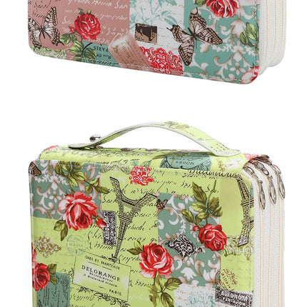 72/120/168/200 Slots School Pencil Cae for Girls Stationery Box Organizer Large Capacity Pencilcase Kawaii Pen Bag Office Pouch