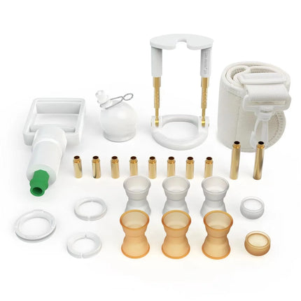 New Penis Enlargement Device Cock Master Extender Penis Enlargement Stretch Clamp Vacuum Cup Men Penis Growth Traction Device