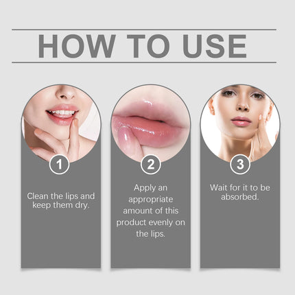Glow Lip Serum Remove Dead Skin Fade Lip Lines Hydration Moisturizing Lip Balm Reduce Dry Anti-Dry Crack Increase Lip Elasticity