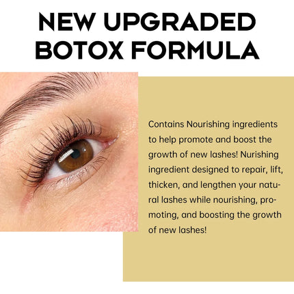 Gollee 4-6 Weeks Lash Lift and Tint Kit Brow Lamination Semi-permanent Eyebrow Tint Set Nature Black Eyelash Lifting Perm Makeup