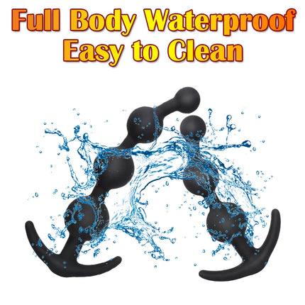 Silicone Anal Beads Pull Dilator Butt Plug Vaginal G Spot Dildo Masturbator Prostate  Massage Anus Stimulation Trainer Sex Toys