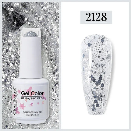 Clou Beaute Gel Nail Polish Neon Brown Royal Blue Red Green Pastal Nude Nail Art Varnishes Gel Lacquer HEMA/TPO FREE UV Gel Nail