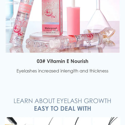 Kristen Leanne's Best-selling Makeup Product, Amazon Base, Curling, Strong Setting, Waterproof And Transparent Mascara