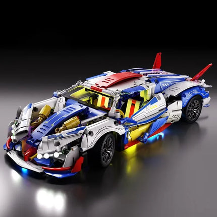 New Technical 1：14 Racing Sport Car Model Building Blocks City Mechanical Speed Vehicle Supercar Brick Puzzle Toys Kid Adult Gi