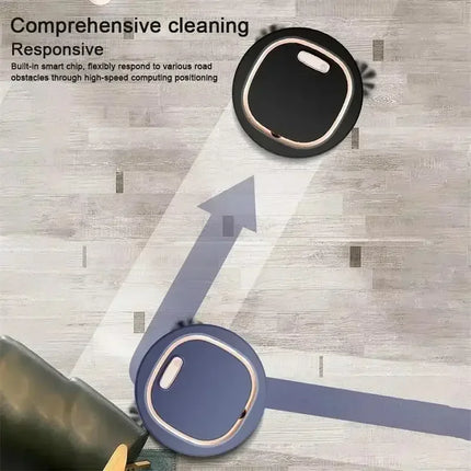 2026 New Smart Sweeping Robot Silent Vacuum Cleaner Sweep Mop Brush 3-in-1 Multi-function Intelligent Automatic Vacuum Cleaner