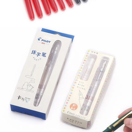 6pcs/box Japan PILOT Fountain Pen Ink Bag Original IC50 for 78G/smiley Face Pen Replacement Core Non Carbon Ink Supplies