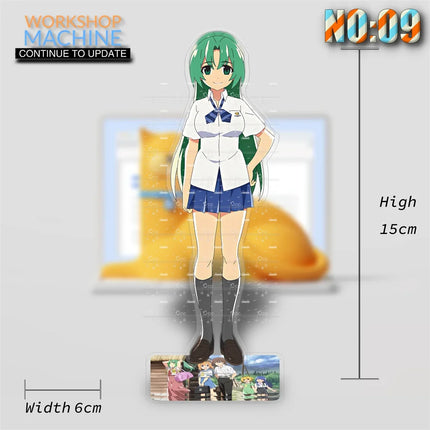 Loen Anime Peripheral Store Higurashi When They Cry HD Characters Acrylic Stand Model Plate Desk Ornaments Collect Charm Gifts