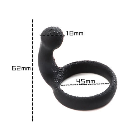 Erection Prostate Massage Silicone Penis Ring Sex Toys For Men Delay Ejaculation Penis Ring Enlarger For Couples Adult Supplies
