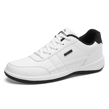 Men's Sneakers Sports Casual Shoes Leather Outdoor Men Walking Shoe Four Seasons Soft Bottom