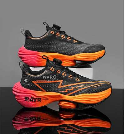 2025 New Men's Running Shoes Cushioning Carbon Plate Racing Marathon Athletic Shoes Comfortable Non-slip Sports Tennis Shoes