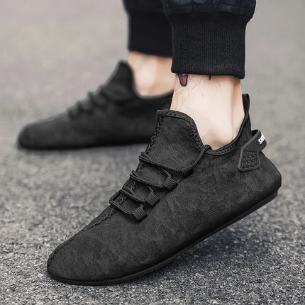 YRZL Fashion Summer Shoes Soft Comfortable Breathable Shoe for Man Shoes Men Trend Lightweight Outdoor Casual Walking Shoes