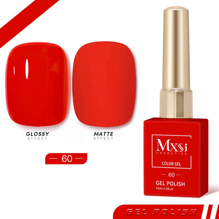 Mxsi Nails Polish 60 Colors Semi Permanent Nail Polish 15ml UV Lamp Nail Polish Hybrid Nail Art Salon Varnish Not Set