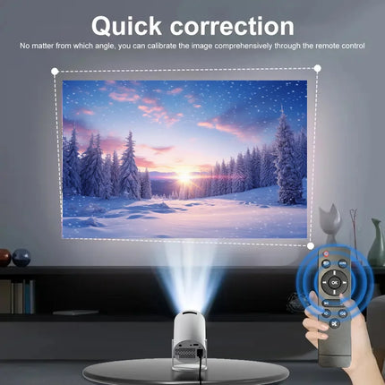 HY300 Video Game Projector 2026 New Outdoor portable 4K 1280 720P HD Home Cinema Video Movies LED Projetor