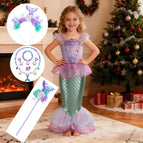 Mermaid Dress Set 3 / 2T(100CM)
