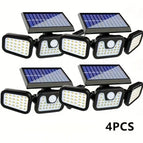 4PCS / 74 LED Solar Light