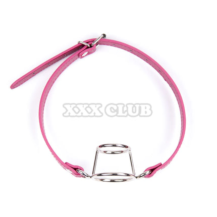 Thierry Deep Throat Double Round Mouth Flail Slave Mouth Bite Ring Gags Open Mouth Gag Stopper Adult Sex Restraint Adult Games