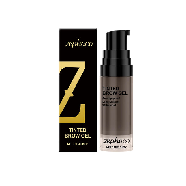 Zephoco Tinted Brow Gel Lasting Waterproof Sweatproof Matte Natural Eye Brow Dye Eye Brow Tint Enhancers Eyebrow Cream Cosmetic