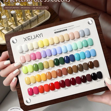 XEIJAYI 35-color 15ml Popular Series Nail Gel Pure  Gel Nail Add Semi-Permanent Soak Off UV LED Construction