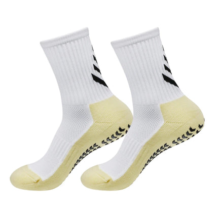 4Pair Exercise Non-Slip Grip Socks for Men Women in Football Basketball Baseball Rugby Soccer Cycling Running Hiking Tennis