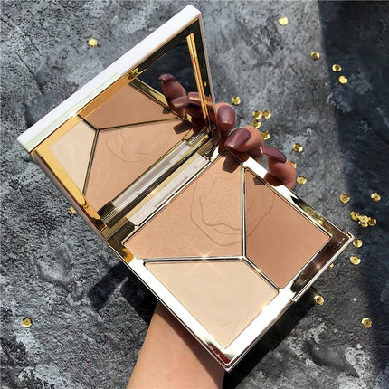 NEW 3D Bronzer Highlighter For Face Makeup Stick Cream Texture Contour iluminador Makeup Highlighter Bronzer Abiraterone acetate
