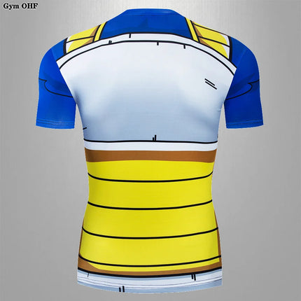 MMA Rashguard Jiu Jitsu Bjj T-Shirt Men Compression Shirts Quick Dry Gym Running Sports Tops Tee Boxing Jersey Mens T Shirt