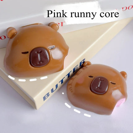 Squishy Capybara Squeeze Stress Toy Lovely Soft Relief Relax Toys Cute Fast Rebound Decompression Doll Birthday Anti-stress Gift