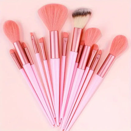 13Pcs Makeup Brushes Set Soft Fluffy Eye Shadow Highlighter Concealers Brush Blush Loose Powder Brush Blending Women Beauty Tool